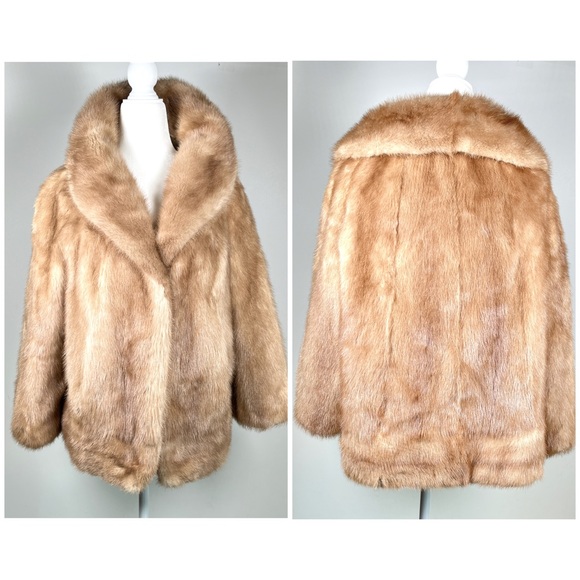 HUDSON’S mink fur jacket - Picture 8 of 12